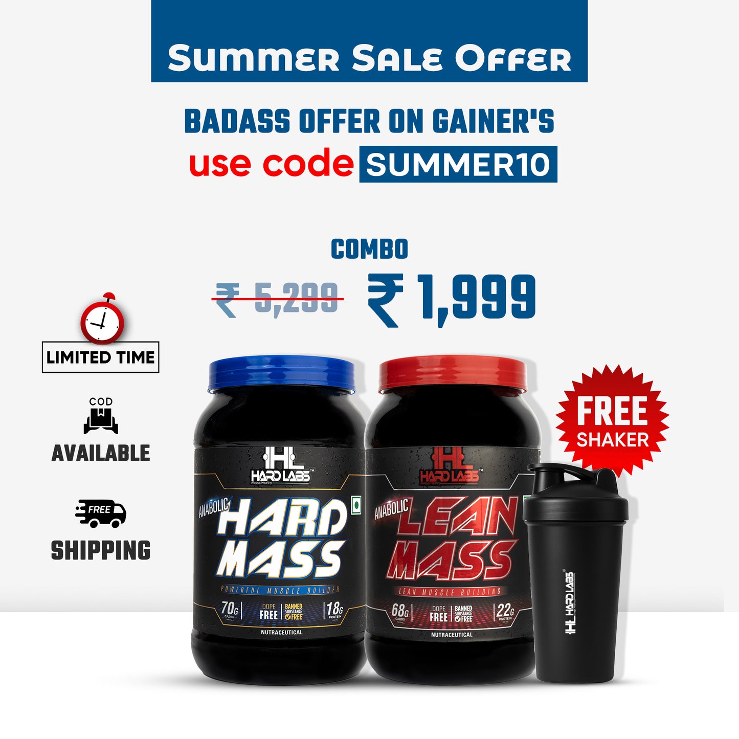 Dual Gain Combo: Hardmass & Leanmass Formula