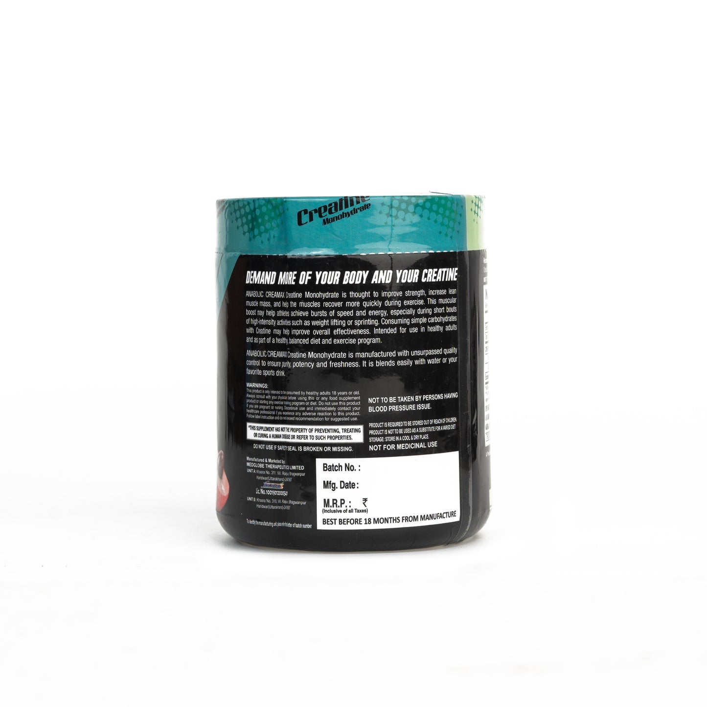 ANABOLIC CREAMAX CREATINE MONOHYDRATE