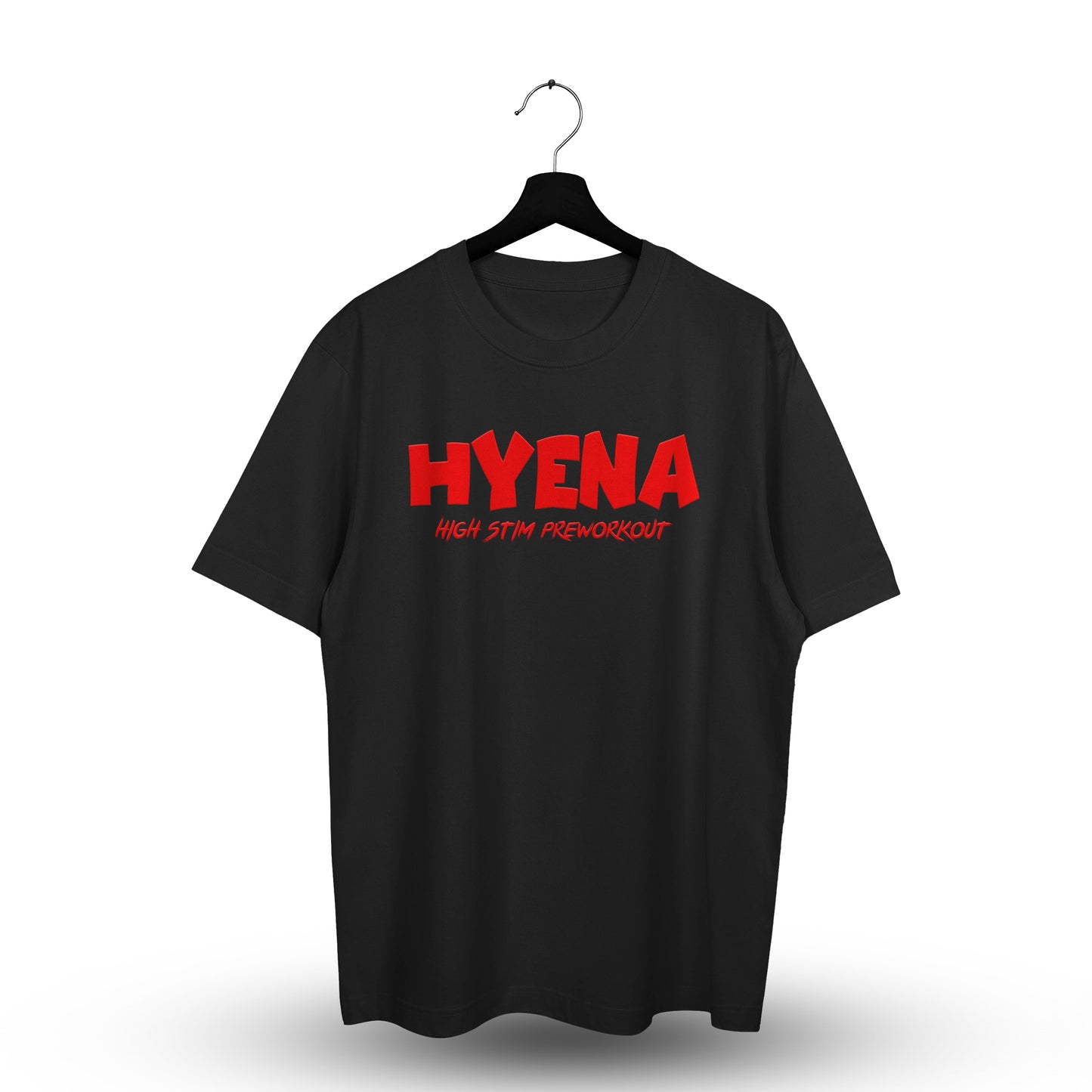 HYENA SIGNATURE BLACK PREMIUM T-SHIRT