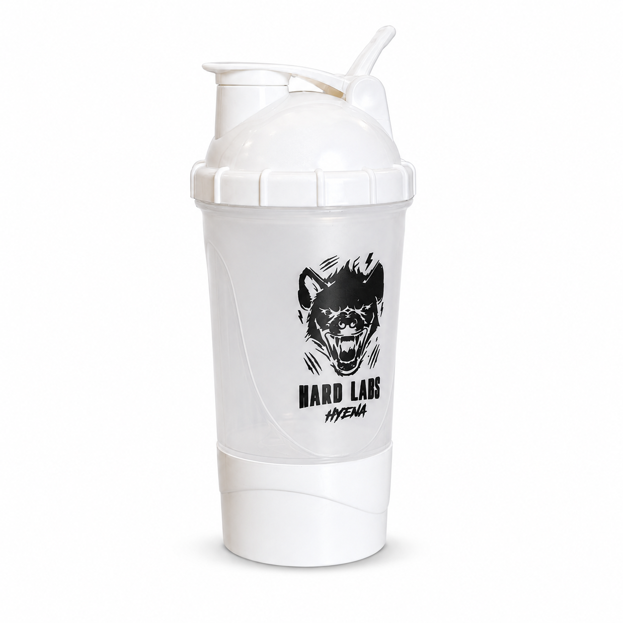 HYENA Premium Pre-Workout Shaker – White