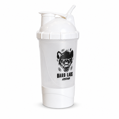 HYENA Premium Pre-Workout Shaker – White