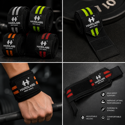 HARDLABS ProLift Wrist Wraps