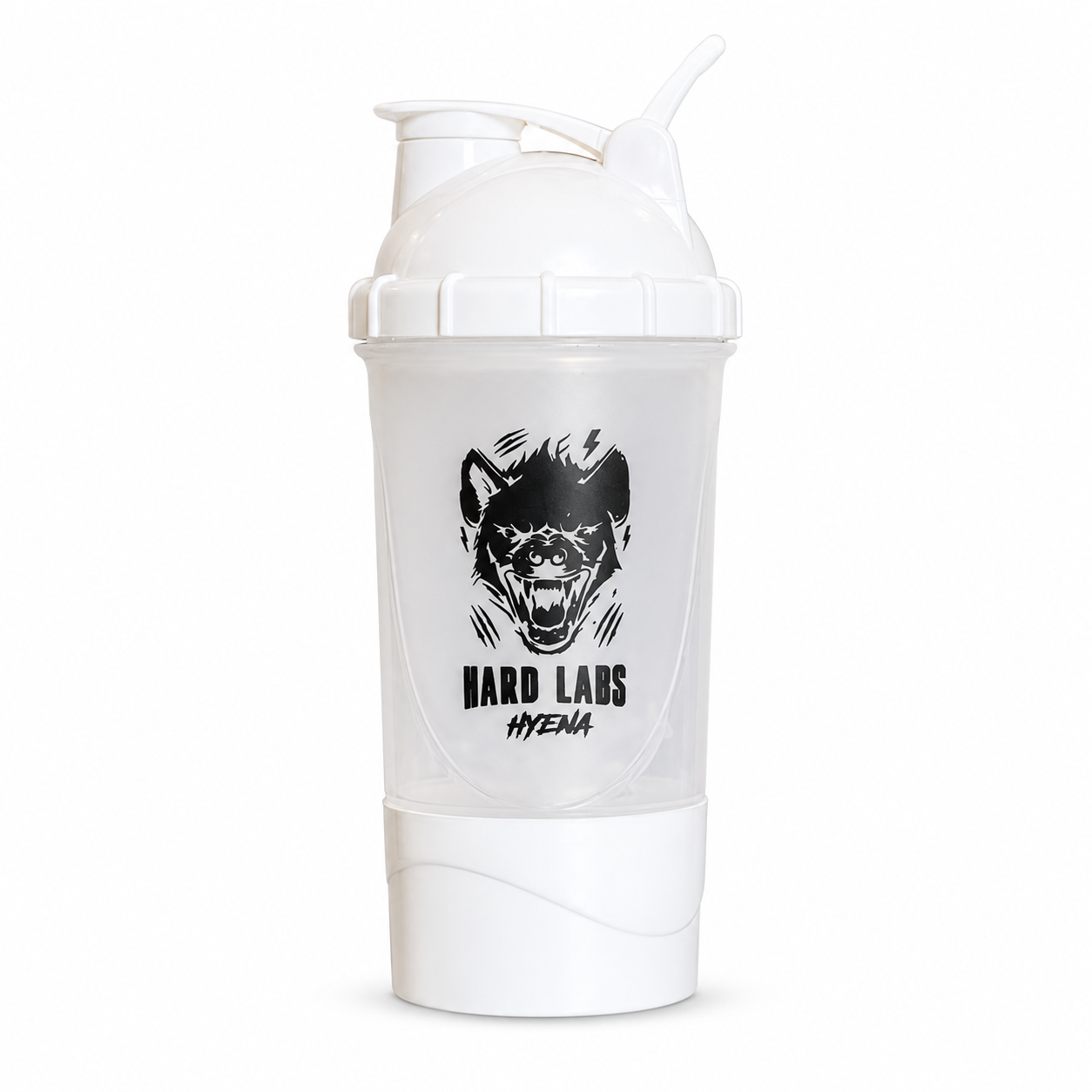 HYENA Premium Pre-Workout Shaker – White