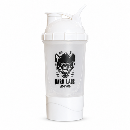 HYENA Premium Pre-Workout Shaker – White