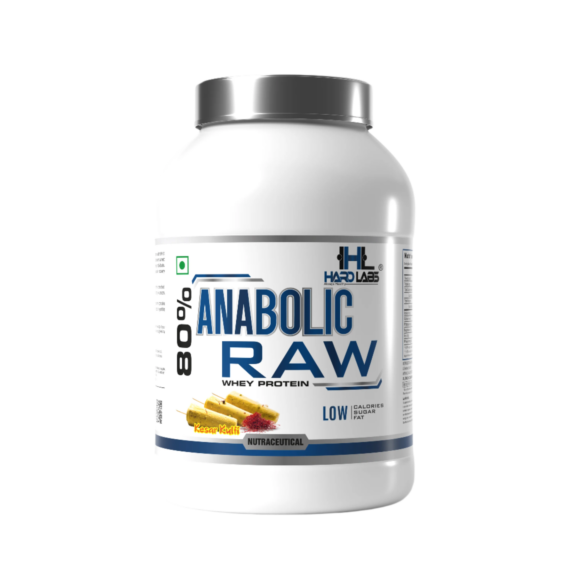Anabolic Raw Whey Protein  Kesar Kulfi / 2 Kg