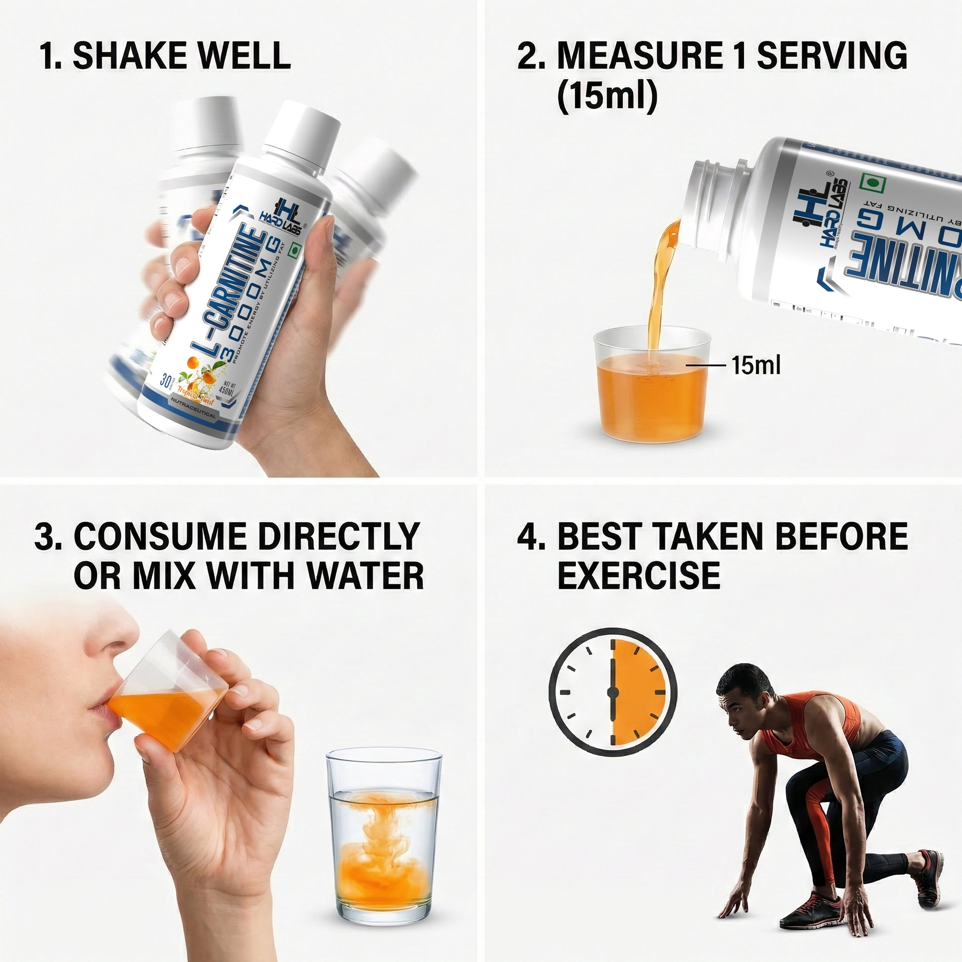 Hardlabs L-Carnitine 3000mg Liquid Fat Burner hardlabs Hardlabs L-Carnitine 3000mg Liquid Fat Burner hardlabs