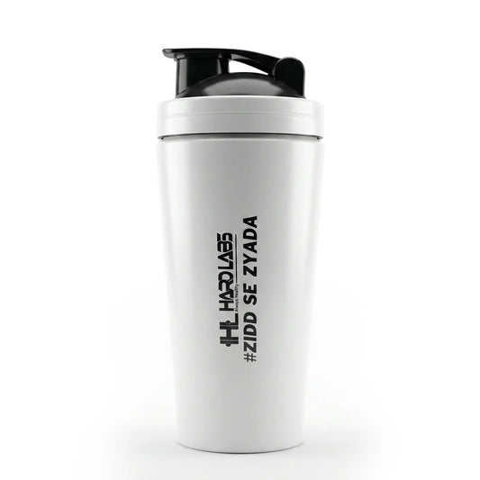 Hardlabs Premium Stainless Steel Shaker – Leakproof Gym Protein Mixer Bottle