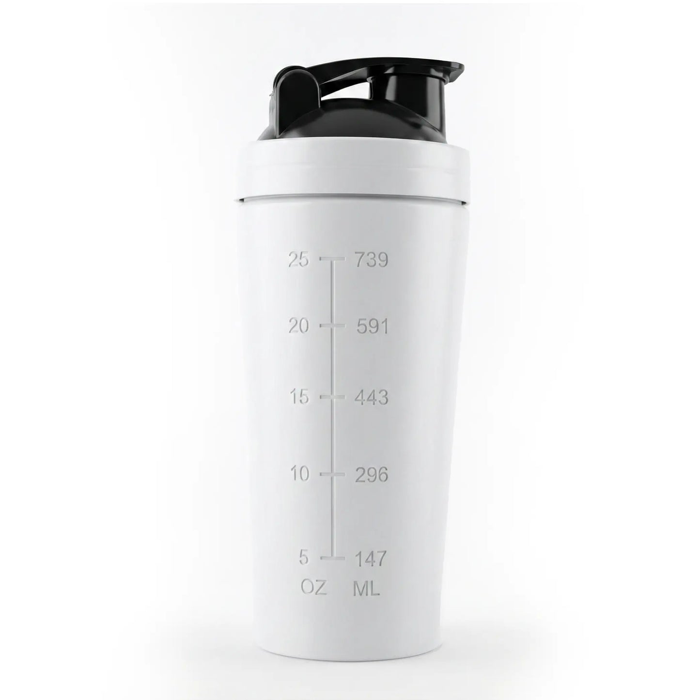 Hardlabs Premium Stainless Steel Shaker – Leakproof Gym Protein Mixer Bottle