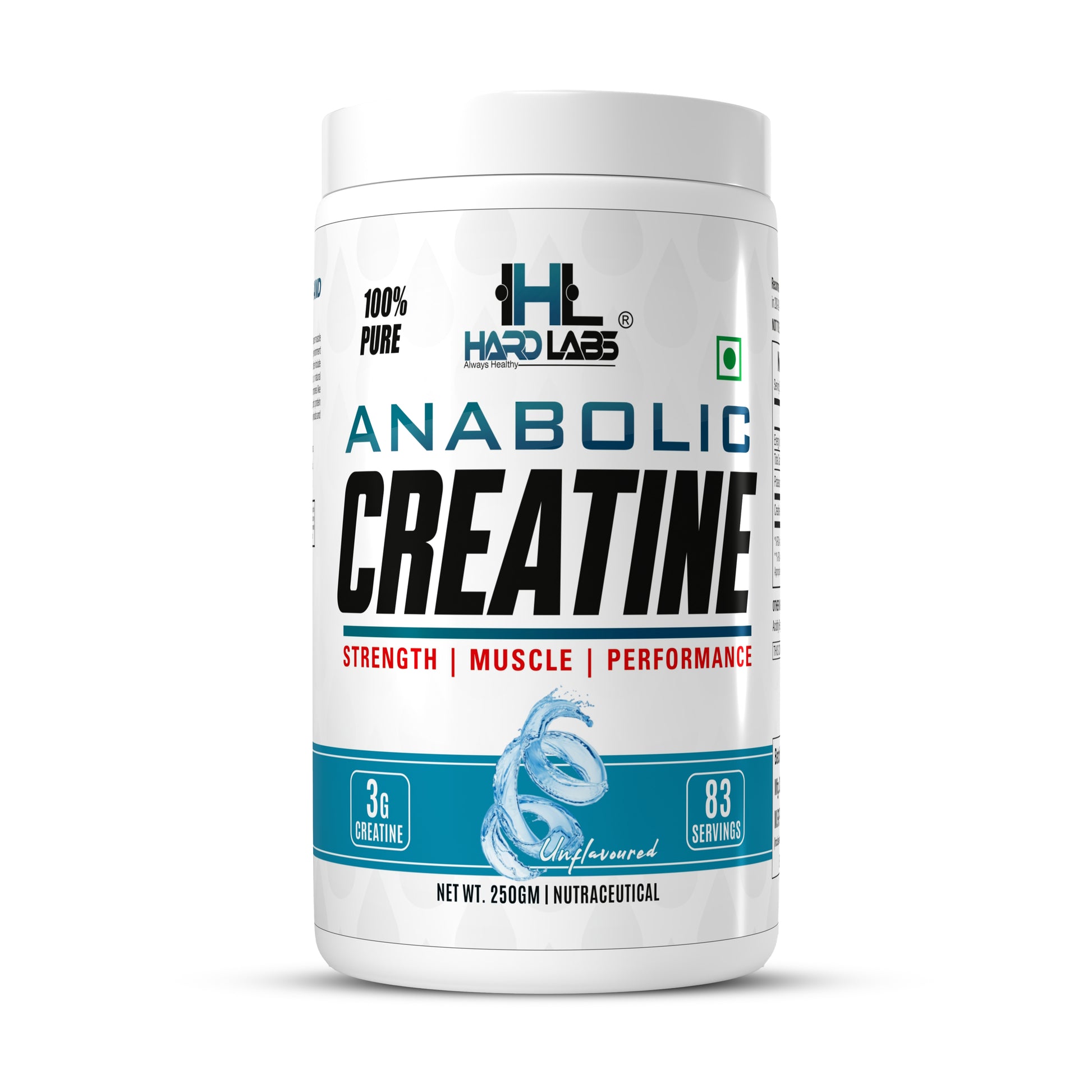 Anabolic Creatine Monohydrate – Unflavored