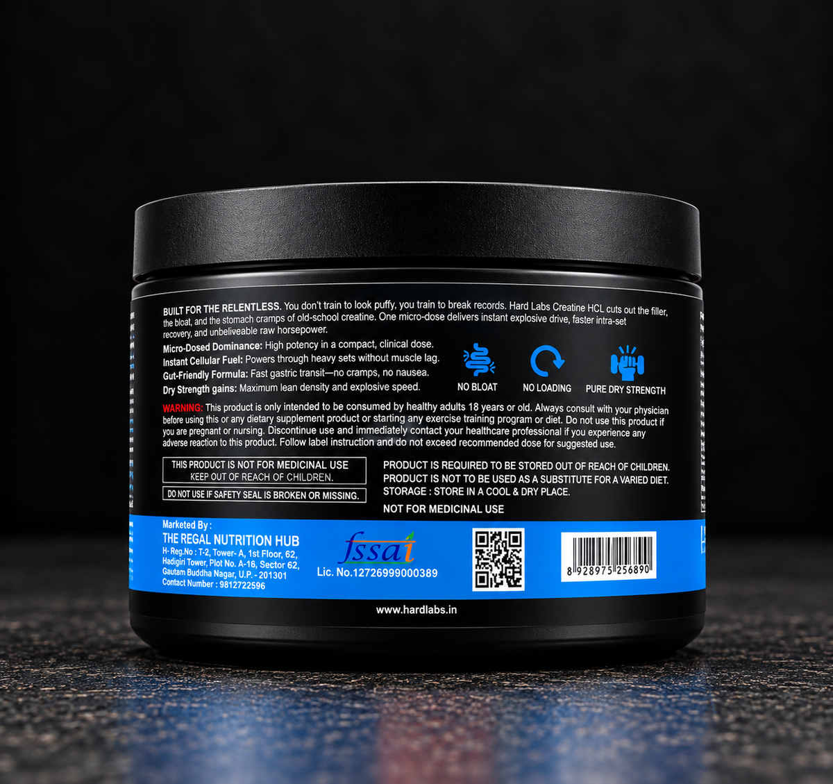 Hard Labs Creatine HCL